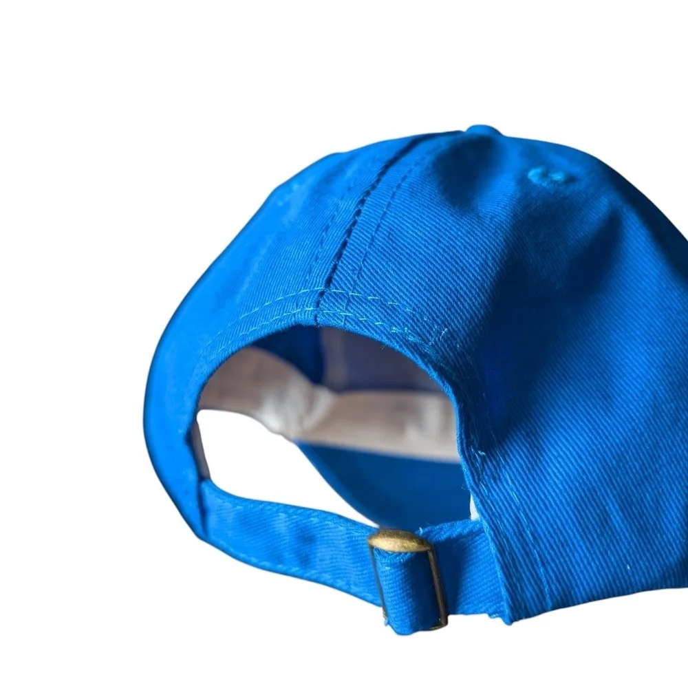 New Celebrate Queer Joy! Blue Embroidered Cap Hat Pride LGBTQ Gay Rights Ally